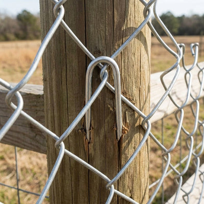 4" Wrought Staples for Secure Fencing