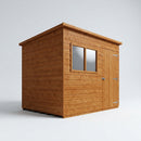 Wooden Pent Shed 12mm Shiplap Cladding 785mm Door (view 2)