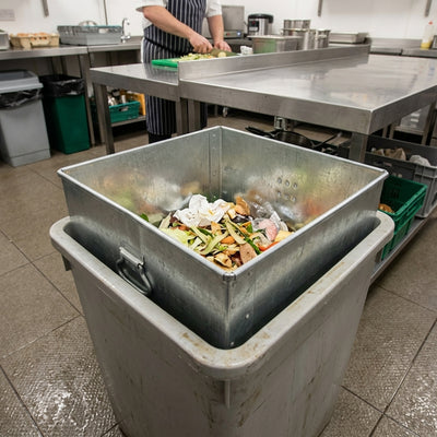 112 Litre Galvanised Steel Bin Liner with Handles
