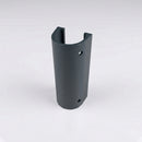 76mm Diameter Aluminium Downpipe Access Plate — RAL 7016