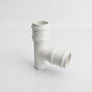 Traditional Aluminium Downpipe Branch 76mm Diameter — RAL 9010 / 92.5 Degrees