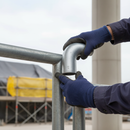 White Smoke Premium Ramp Handrail 90-Degree and Swivel Elbow Connectors for Durable and Secure Installations