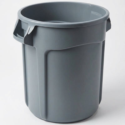 38 Litre Round Plastic Container with Reinforced Handles