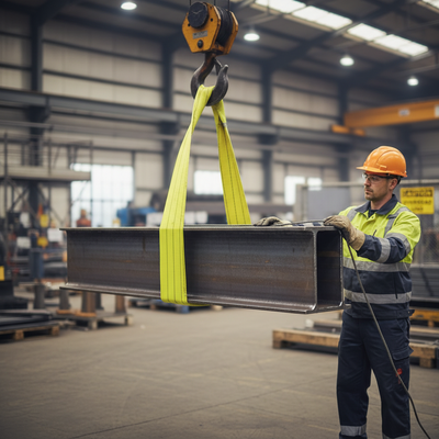 Premium 90mm Duplex Flat Sling with 3000kg Working Load Limit