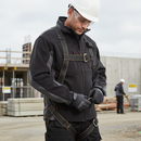 Dark Slate Gray Premium Softshell Two-tone Jacket - Water Resistant, Windproof