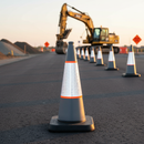 Dark Slate Gray Replacement Traffic Cone Sleeves - Pack of 10 in 500mm, 750mm & 1000mm