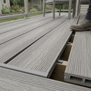 Grooved Edge Deck Board 3.6m Coastal Grey