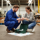 Rosy Brown Premium 10 Person First Aid Kit for Workplace Safety