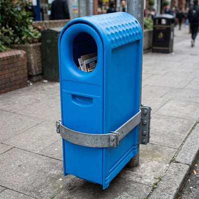 80 Litre Outdoor Recycling Bin Slimline MDPE