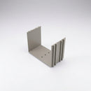 Aluminium Box Gutter Jointer 135 x 100mm — RAL 7036