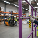 Dark Gray Premium Heavy Duty Collar Key Clamp for Galvanised Tube Installation with Versatile Applications