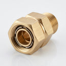 3/8" BSP Male Brass Swivel 220 Bar 30 Lpm (view 2)