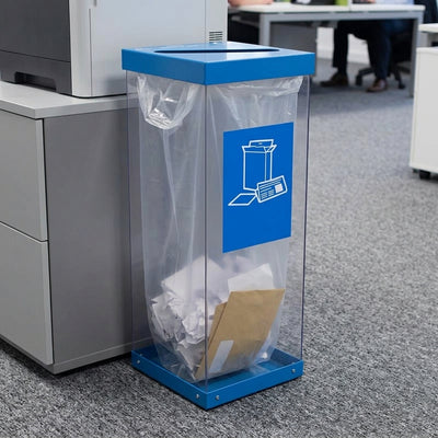 60–80 litre internal recycling bin, transparent polycarbonate