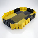 1m modular flood barrier panel lightweight ABS 4kg (view 2)