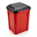 25 Litre Dog Waste Bin with Lift Lid – Wall or Post Mount (view 2)