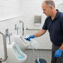 Light Gray Premium Washroom Cleaner Trigger Spray Bottle 750ml