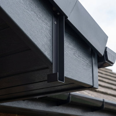 UF1 Aluminium Fascia Board Joint Cover - U Return Profile