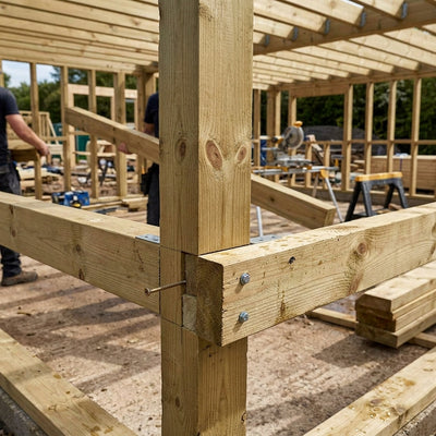 C16 Timber 150mm x 75mm (6" x 3") 3.66m (12ft)