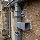 72x72mm Traditional Square Aluminium Downpipe Branches