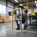 Dim Gray Premium Stainless Steel Hoop Perimeter Barrier - 48mm Diameter