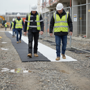 Light Slate Gray Premium Heavy Duty Rubber Non Slip Pedestrian Mat - 1200mm x 800mm x 22mm