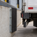 Black Loading Bay Protection Block with Steel Frame 900 x 400 x 105mm
