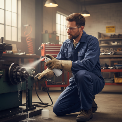 High-Performance White Grease Aerosol 500ml for Rust Protection