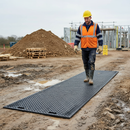 Rosy Brown Professional Single Sided Access Mat - 1000mm x 3000mm x 20mm