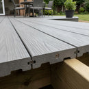 5.4m Antique Solid Scalloped Grooved Composite Board