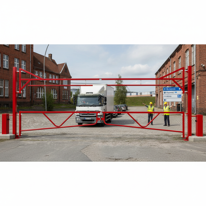 Dark Gray Double Swing Height Restrictor for Two Lanes - Heavy Duty Swing Gates