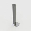 L Return Fascia Board Angle Covers – Aluminium Corner Fascia — RAL 7037 / 90 Deg Internal Angle