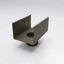 Aluminium Box Gutter Outlet 76mm Dia – 135 x 100mm — RAL 7022