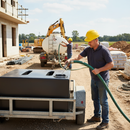 Dark Slate Gray Premium Layflat Rectangular 650 Litre Baffled Water Storage Tank