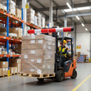 Rosy Brown Premium Plastic Height Restriction Nudge Bar with Reflective Visibility