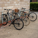 Rosy Brown Premium Wall Mounted Bike Holder for Compact Cycle Storage