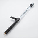 Zinc Plated Twin Pressure Wash Lance, 250 Bar, ¼" BSP Inlet (view 2)