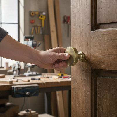 Premium 30mm Antique Brass Round Kitchen Cabinet Knobs - Durable and Elegant Design for Modern and Vintage Decor
