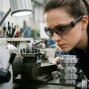 Smoke-Tinted Anti-Scratch Safety Glasses, 24g, EN172 Rated