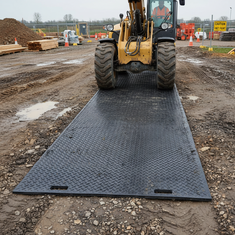 Dim Gray Professional Single Sided Access Mat - 1000mm x 3000mm x 20mm