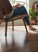 Premium Non-Slip Round Foam Pads 13mm - Self-Adhesive Rubber Grip Pads for Furniture Stability, Pack of 24