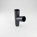 76mm Diameter Flush Joint Downpipe Branches — RAL 7016 / 112.5 Degrees