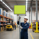 Light Slate Gray Premium 600 x 450mm Outdoor Q-Sign with Robust Design