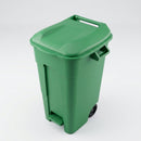 Pedal Operated Wheeled Litter Bin – 120 Litre Capacity (view 2)