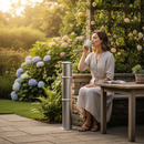 Dark Olive Green Premium Ornamental Bollard - 168mm Diameter, 1000mm Height