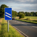 Dark Olive Green Premium 824 Count Down Marker Sign Face - 200 Yards Post & Wall Mounted