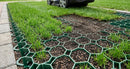 Recycled Plastic Grass Grid 490 × 490 × 50mm Heavy-Duty Stabiliser