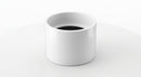 Single Downpipe Connector 68mm Arctic White (view 2)