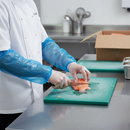 Dark Gray Premium Disposable Oversleeve 14" - Box of 2000 for Food Industry