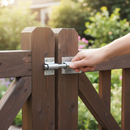 Premium 4 Inch Heavy Duty Tower Bolt Sliding Latch for Gates and Sheds with Weather-Resistant Zinc Finish