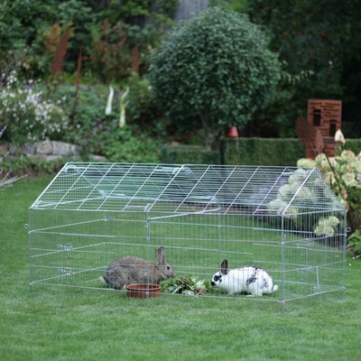 Galvanised Outdoor Pen 220cm x 103cm x 103cm